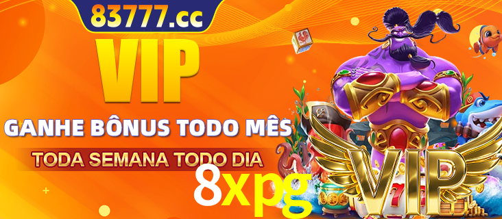Banner promocional do 8xpg oferecendo 100% de recompensas adicionais contínuas para quem fizer o login diário (Daily sign-in), com um mascote de coelho.