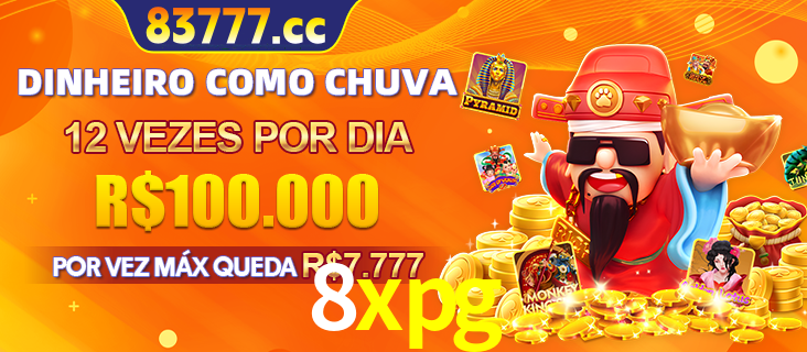 Banner do programa de recompensas Recomende para amigos do 8xpg, detalhando os bônus por convidar amigos, com prêmios que chegam a R$288.888.